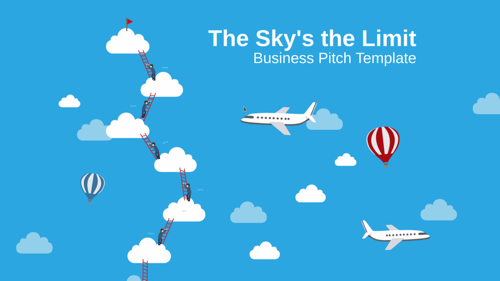 Free prezi Classic Template - The Sky's The Limit